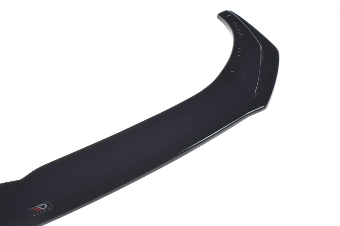 Spoiler Maxton Design versiunea 3 pentru bara fata GT a Kia Pro Ceed (2018-), negru mat