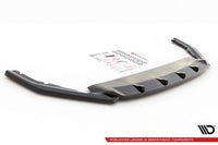 Maxton Design spoiler versiunea 3 pentru bara fata RS a Skoda Octavia (dupa 2020), culoare carbon