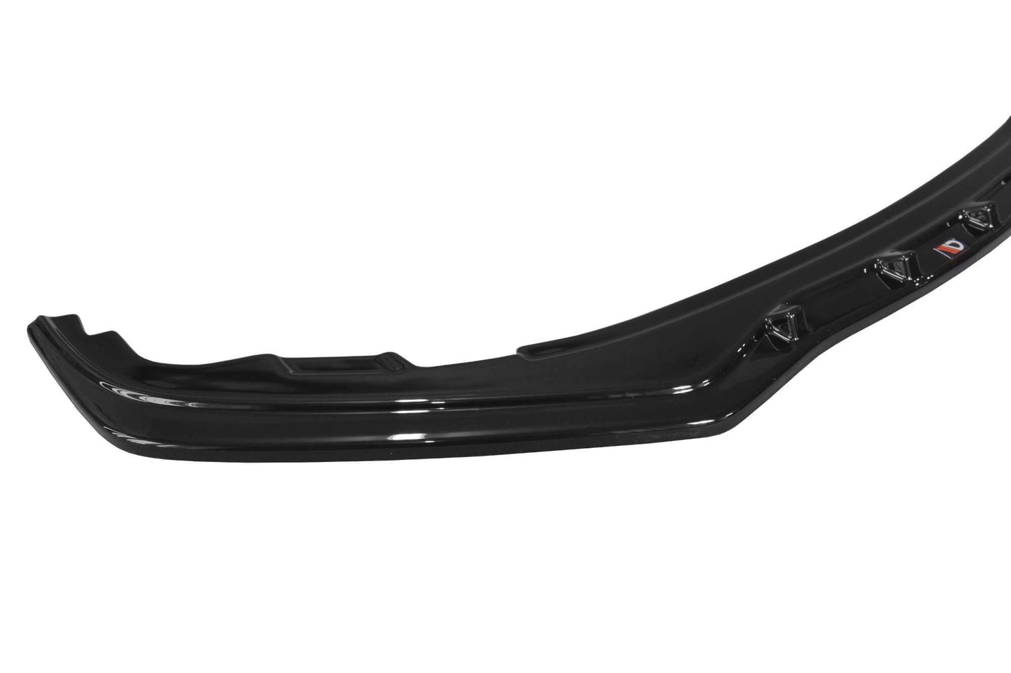Spoiler Maxton Design versiunea 3 pentru bara fata standard Toyota GT86 (dupa 2017), lac negru