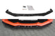 Spoiler Maxton Design versiunea 3 pentru bara fata standard Toyota GT86 (dupa 2017), lac negru