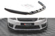 Maxton Design V4 front bumper spoiler for Skoda Octavia RS (2013-2016), gloss black