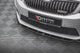 Splitter frontal Maxton Design versiunea 4 pentru bara RS față Skoda Octavia (2013-2016), culoare carbon