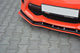 Spoiler Maxton Design versiunea 4 pentru bara față standard Toyota GT86 (după 2017), negru lăcuit/roșu lăcuit