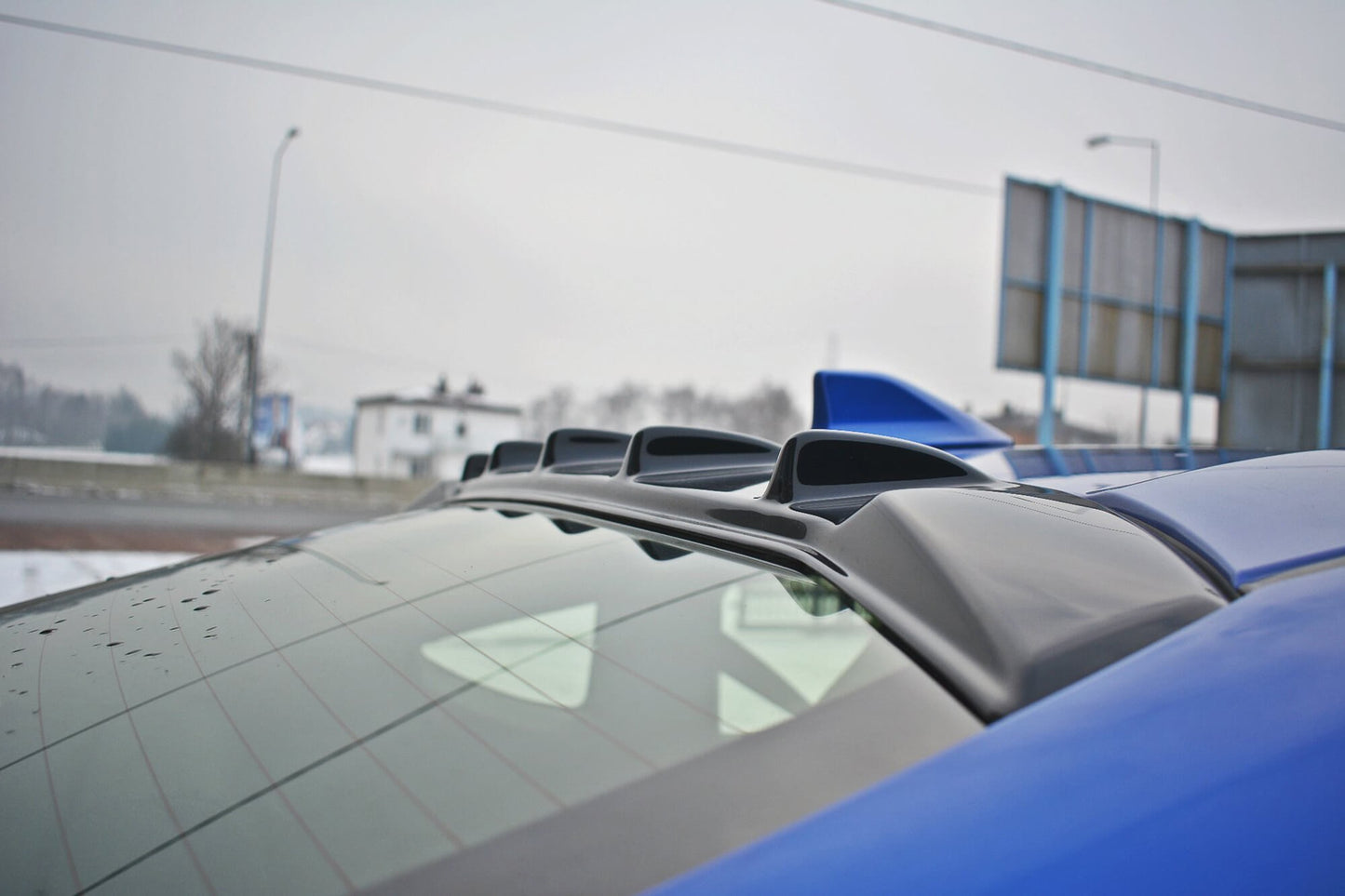 Maxton Design Rear Window Spoiler for Toyota GT86, Subaru BRZ (after 2017), matte black
