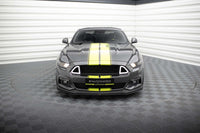 Maxton Design spoiler bara fata Street Pro pentru Ford Mustang GT (2014-2017), negru mat