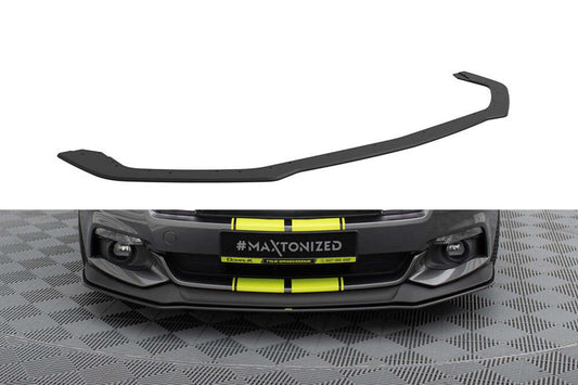 Maxton Design spoiler bara fata Street Pro pentru Ford Mustang GT (2014-2017), negru mat