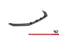 Splitter Maxton Design Street Pro pentru bara fata a Hyundai Veloster N (2018-2022), negru mat