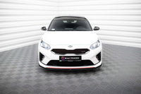 Spoiler bara fata Maxton Design Street Pro pentru Kia Ceed GT, Proceed GT (2018-2022), negru mat