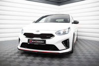 Spoiler bara fata Maxton Design Street Pro pentru Kia Ceed GT, Proceed GT (2018-2022), negru mat
