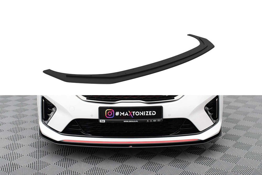 Spoiler bara fata Maxton Design Street Pro pentru Kia Ceed GT, Proceed GT (2018-2022), negru mat