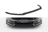 Splitter Maxton Design tip Street Pro, pentru bara fata ST a Ford Focus (2015-2018), negru mat