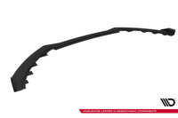 Spoiler Maxton Design tip Street Pro, pentru bara fata ST a Ford Focus (2015-2018), negru mat