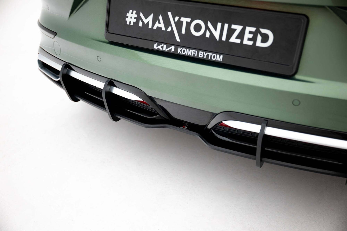 Maxton Design Street Pro spoiler bara spate pentru Kia Proceed GT-Line (2022+), negru mat