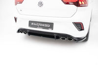 Spoiler bara spate Maxton Design Street Pro pentru Volkswagen T-Roc R (2017-2021), negru mat