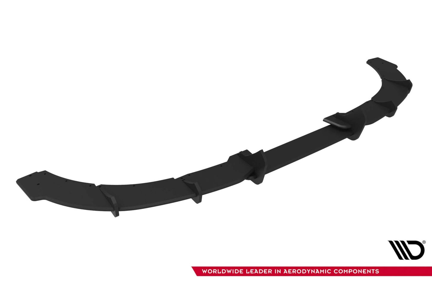 Spoiler Maxton Design tip Street Pro pentru bara spate ST a Ford Focus (2015-2018), negru mat