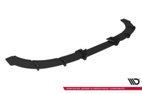 Spoiler Maxton Design tip Street Pro pentru bara spate ST a Ford Focus (2015-2018), negru mat