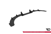 Spoiler Maxton Design tip Street Pro pentru bara spate ST a Ford Focus (2015-2018), negru mat