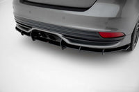 Spoiler Maxton Design tip Street Pro pentru bara spate ST a Ford Focus (2015-2018), negru mat