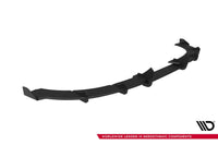 Diffuser Maxton Design tip Street Pro pentru bara spate ST a Ford Focus (2015-2018), negru mat