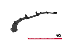 Diffuser Maxton Design tip Street Pro pentru bara spate ST a Ford Focus (2015-2018), negru mat