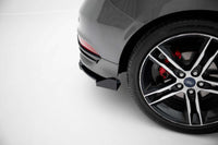 Diffuser Maxton Design tip Street Pro pentru bara spate ST a Ford Focus (2015-2018), negru mat