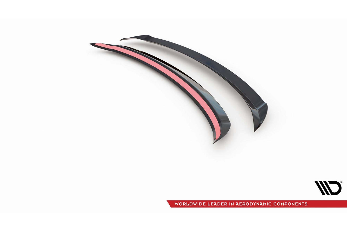 Spoiler Maxton Design versiunea 1 pentru portbagajul Toyota Yaris MK4 (2019+), negru lucios