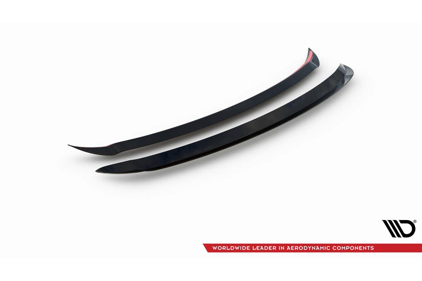 Spoiler Maxton Design versiunea 1 pentru portbagajul Toyota Yaris MK4 (2019+), negru lucios