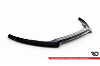 Maxton Design splitter versiunea 1 pentru bara fata Ford Transit Connect (2017-2023), negru lucios
