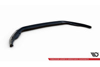 Maxton Design splitter versiunea 1 pentru bara fata Ford Transit Connect (2017-2023), negru lucios