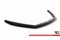 Spoiler Maxton Design versiunea 1 pentru bara fata a Jaguar F-Type Mk1 (2016-2020), lac negru