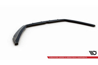 Spoiler Maxton Design versiunea 1 pentru bara fata a Jaguar F-Type Mk1 (2016-2020), lac negru