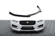 Spoiler Maxton Design versiunea 1 pentru bara fata a Jaguar XE R-Sport X760 (dupa 2015), negru lacuit