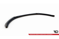 Spoiler Maxton Design versiunea 1 pentru bara fata a Jaguar XE X760 (dupa 2019), lac negru