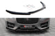 Spoiler Maxton Design versiunea 1 pentru bara fata a Jaguar XF R-Sport (2015-2020), negru lacuit