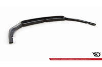 Maxton Design spoiler bară față versiunea 1 pentru Kia Optima Mk4 (2018-2020), negru lucios