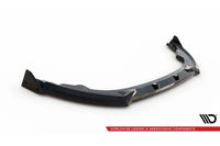 Spoiler Maxton Design versiunea 1 pentru bara față Toyota GR86 (după 2021), negru lucios