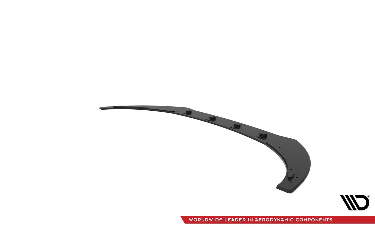 Spoiler pentru bara fata Maxton Design versiunea 1 pentru Toyota GR86 (dupa 2021), negru mat