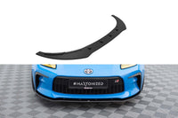 Spoiler pentru bara fata Maxton Design versiunea 1 pentru Toyota GR86 (dupa 2021), negru mat