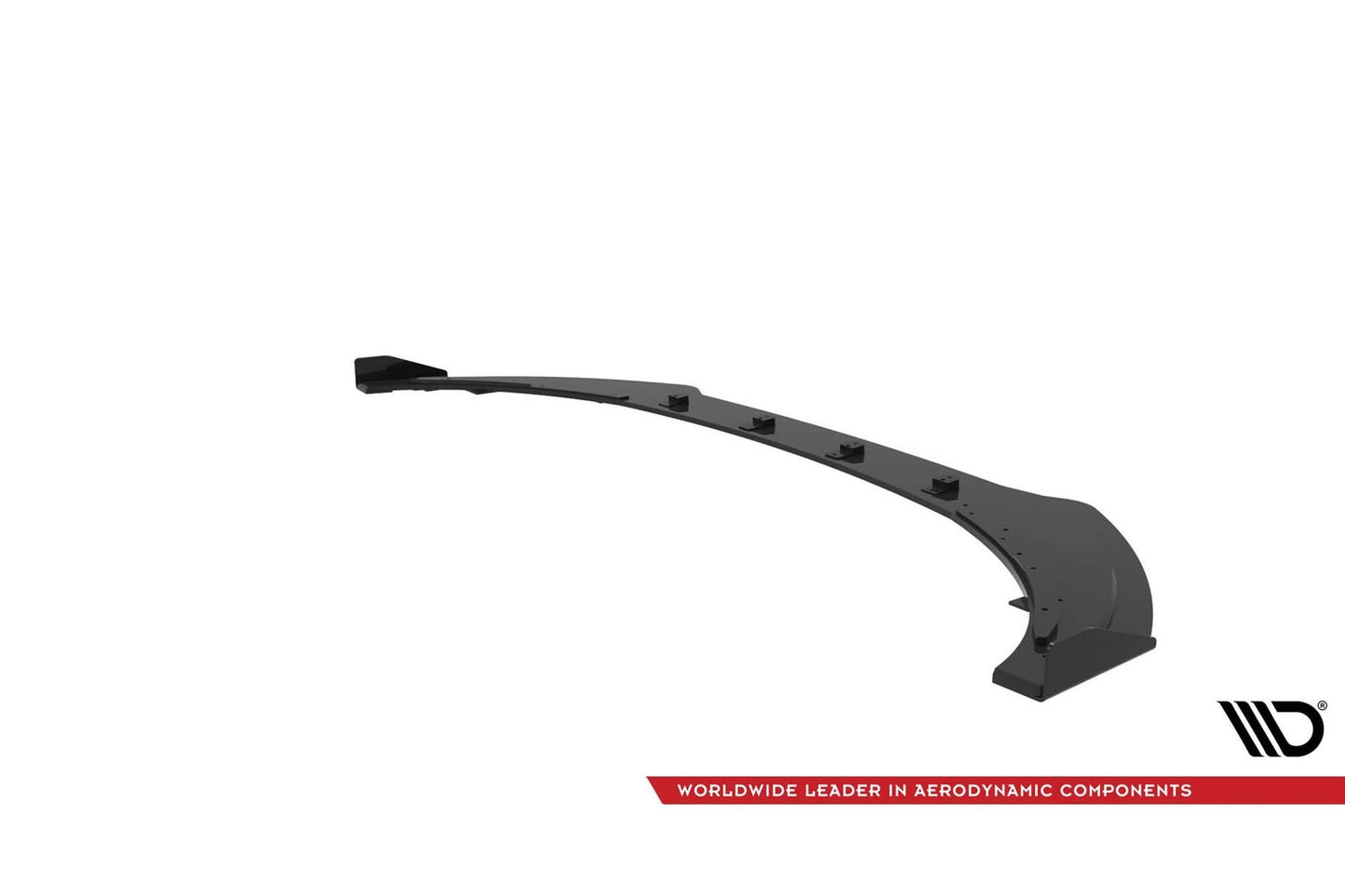 Spoiler pentru bara față Maxton Design versiunea 1 pentru Toyota GR86 (după 2021), negru mat
