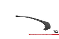 Spoiler pentru bara față Maxton Design versiunea 1 pentru Toyota GR86 (după 2021), negru mat