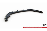 Spoiler pentru bara fata Maxton Design versiunea 1 pentru Toyota GR86 (dupa 2021), negru lucios