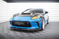 Spoiler pentru bara fata Maxton Design versiunea 1 pentru Toyota GR86 (dupa 2021), negru lucios