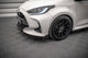 Spoiler Maxton Design versiunea 1 pentru bara față a Toyota Yaris MK4 (2019+), culoare carbon