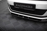 Spoiler bara fata Maxton Design versiunea 1 pentru Volkswagen Scirocco (2014-2017), lac negru