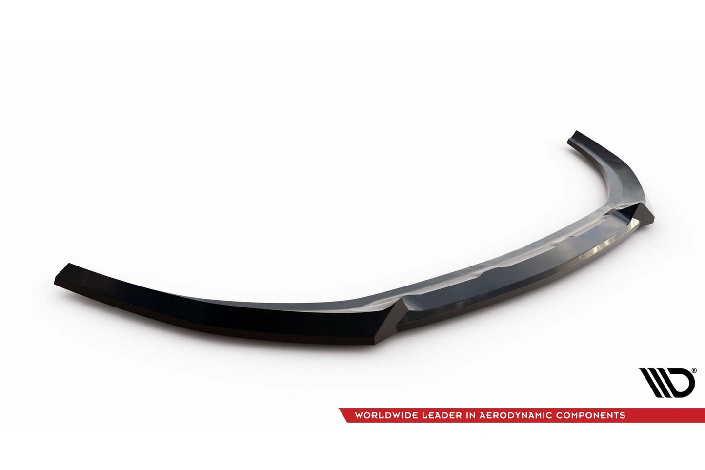 Spoiler Maxton Design versiunea 1 pentru bara față GT-Line Kia Sportage (2021+), negru lucios