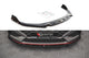 Splitter Maxton Design versiunea 1 pentru bara fata N-Line a Hyundai i30 hatchback, station wagon (2020-), culoare carbon