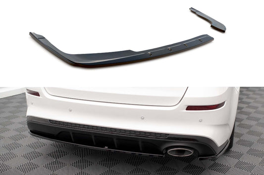 Maxton Design versiune 1 spoiler bara spate pentru Kia Optima Mk4 (2018-2020), lac negru