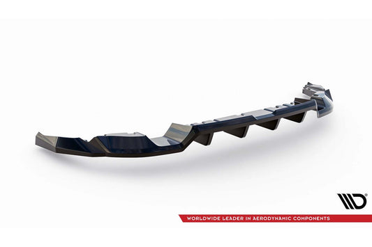 Spoiler Maxton Design versiunea 1 pentru bara spate Toyota GR86 (dupa 2021), lac negru