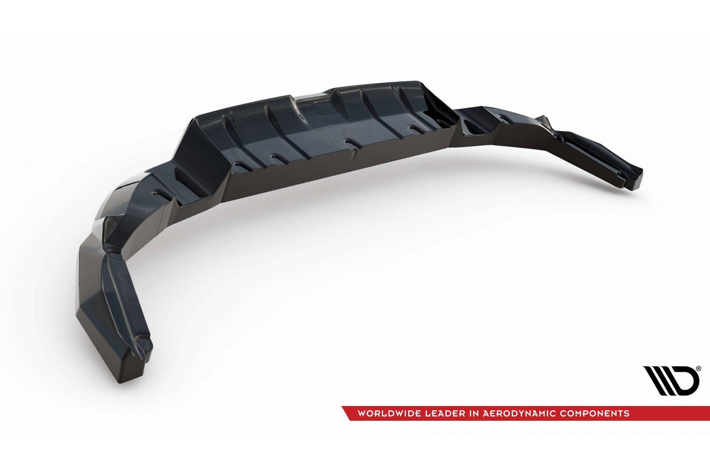 Spoiler Maxton Design versiunea 1 pentru bara spate Toyota GR86 (dupa 2021), lac negru