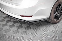 Spoiler Maxton Design versiunea 1 pentru bara spate standard a Skoda Octavia (dupa 2019), lac negru